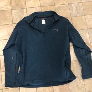 Men’s Patagonia sweatshirt 1/4 zip pullover SZ L